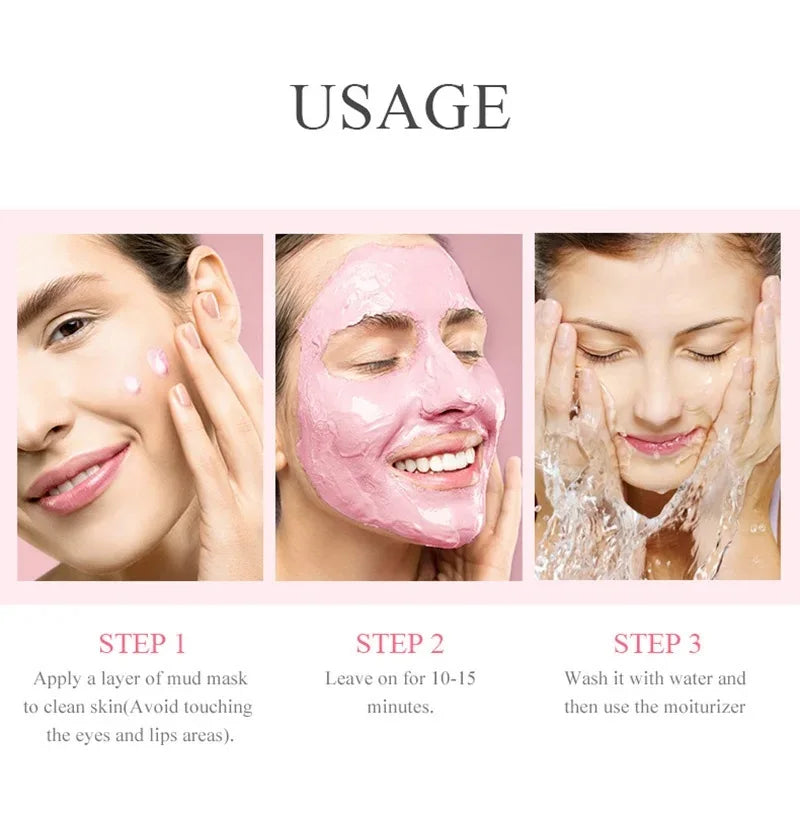 LAIKOU Sakura Moisturizing Facial Mask Hydrating Sleeping Face Sheet Masks Repairing & Nourishing Night Face Mask Skin Care 5pcs