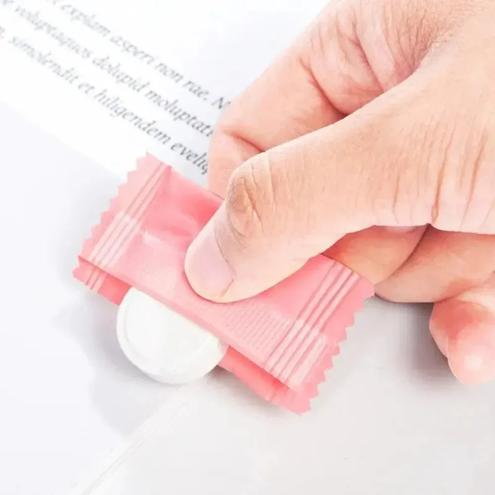 Compressed Towels Travel In Compressed Bag Suitable For Sensitive Skin Cotton Cleansing Towel Disposable Face Pack  20Pcs