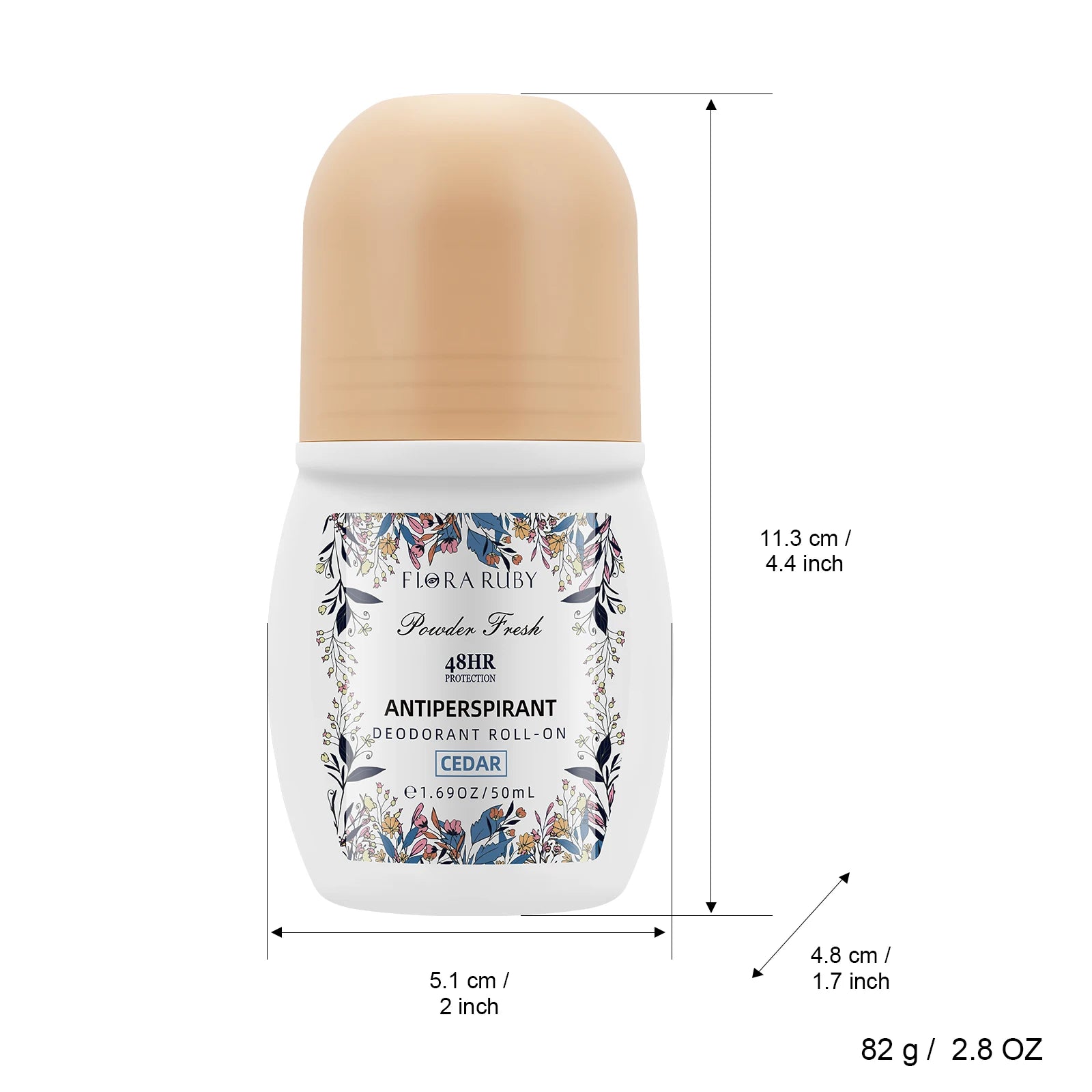 50ml Roll On Deodorant Whole Body Anti Sweat Deodorant Roller Ball Balm Refreshing Fragrance Underarm Armpit Body Remove Odor