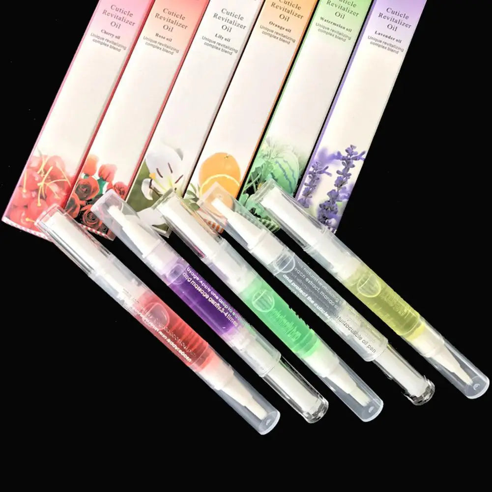 1pcs Nail Cuticle Oil Pen for Beauty Health Edge Pen Oil Nourishment Oil for Manicure Nailfinger Care Finger Nail Treatment