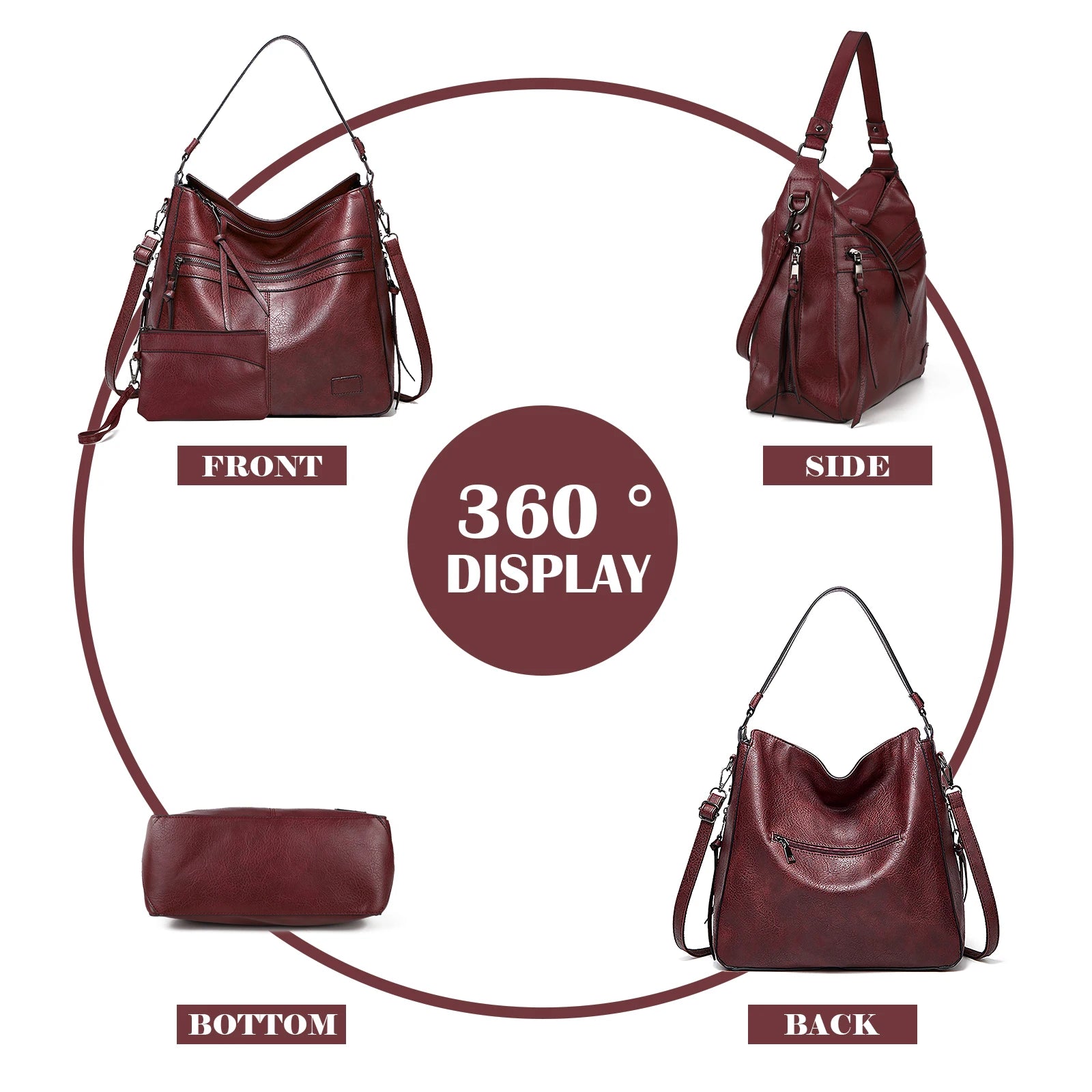 Women Handbags Female Designer Brand Shoulder Bags for Travel Weekend Outdoor Feminine Bolsas Leather Large Messenger bag