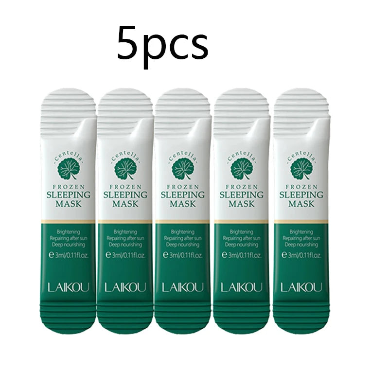 LAIKOU Sakura Moisturizing Facial Mask Hydrating Sleeping Face Sheet Masks Repairing & Nourishing Night Face Mask Skin Care 5pcs